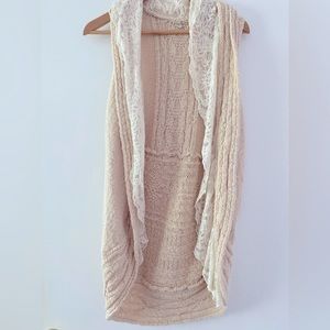 Anthropologie Knitted & Knotted sweater vest Size XS/S